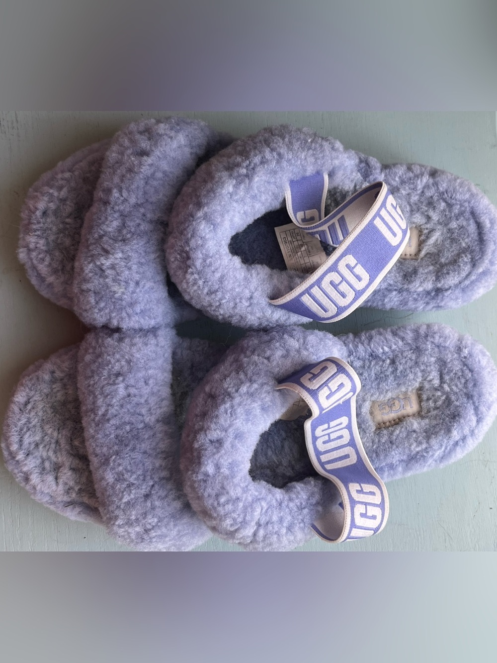 UGG Oh Yeah Women’s Lavender Piece Slippers size US 9
